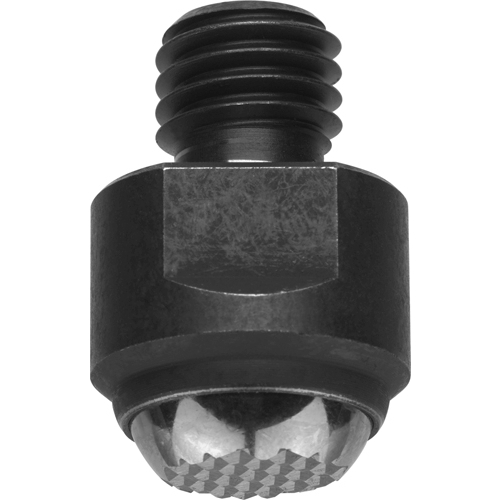 Geriffelte Druckschraube mit Kugel 7110DFX-20xM20 - Spanneisen-Druckschraube