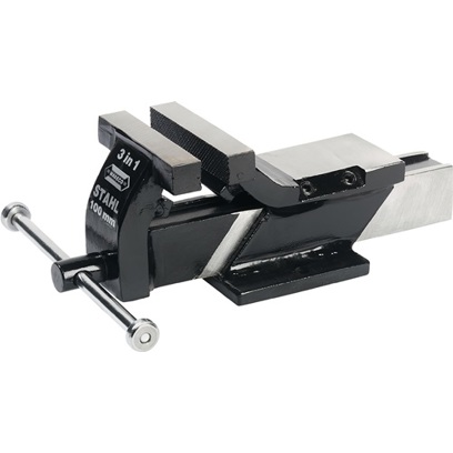 Parallelschraubstock 125 mm - Ganzstahl, Spannweite 125 mm