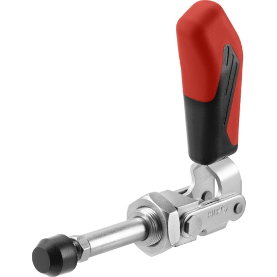 6844-3 Schubstangenspanner mit rotem Handgriff – Hochwertiger Spannmechanismus für präzises Arbeiten