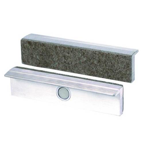 Magnet-Schutzbacke "Fi" - Größe 100 aus Aluminium mit Filzbelag