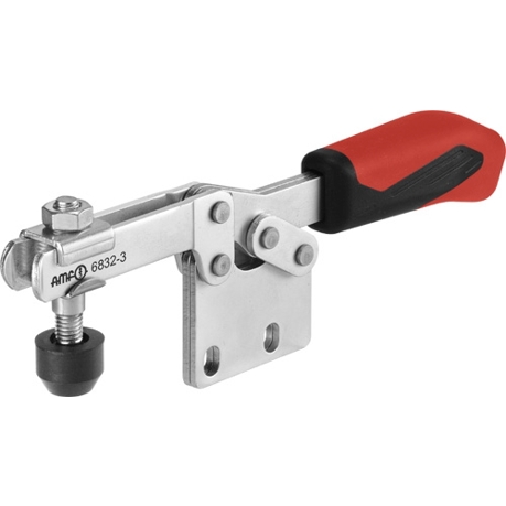 6832-1 Horizontal-Spanner mit rotem Handgriff