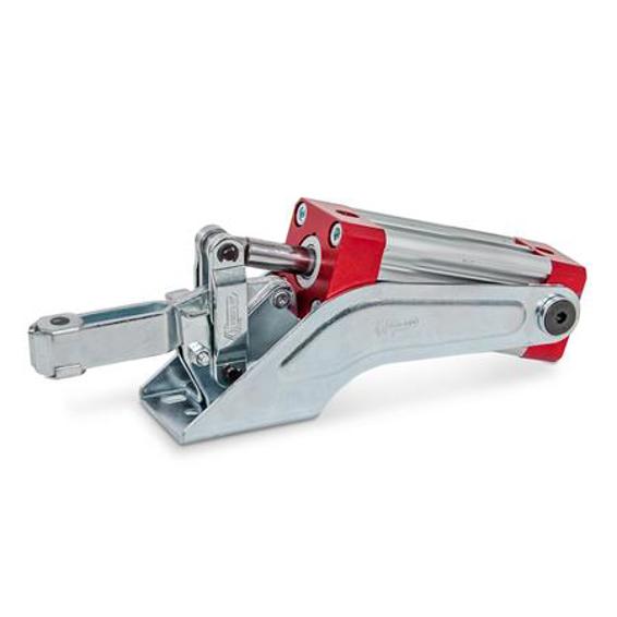 Pneumatik Schnellspanner aus Stahl (GN 860-75-AP-M)